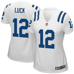 Andrew Luck Indianapolis Colts Women's Game Jersey - White 2019