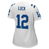 Image of Andrew Luck Indianapolis Colts Women's Game Jersey - White 2019