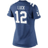 Image of Andrew Luck Indianapolis Colts Women's Limited Jersey - Royal 2019