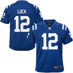 Andrew Luck Indianapolis Colts Youth Color Rush Game Jersey - Royal 2019