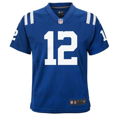 Andrew Luck Indianapolis Colts Youth Color Rush Game Jersey - Royal 2019