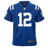 Image of Andrew Luck Indianapolis Colts Youth Color Rush Game Jersey - Royal 2019