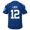 Image of Andrew Luck Indianapolis Colts Youth Color Rush Game Jersey - Royal 2019
