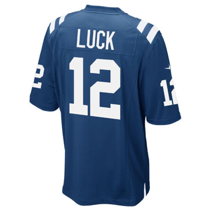 Andrew Luck Indianapolis Colts Youth Team Color Game Jersey - Royal 2019