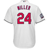 Image of Andrew Miller Cleveland Indians Majestic 2016 World Series Bound Cool Base Jersey - White 2019