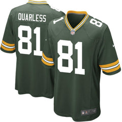 Andrew Quarless Green Bay Packers Youth Team Color Game Jersey - Green 2019
