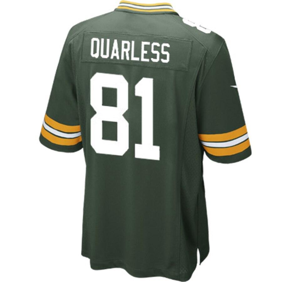 Andrew Quarless Green Bay Packers Youth Team Color Game Jersey - Green 2019