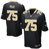 Image of Andrus Peat New Orleans Saints Game Jersey - Black 2019