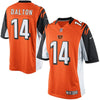 Image of Andy Dalton Cincinnati Bengals Limited Jersey - Orange 2019