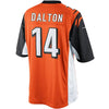 Image of Andy Dalton Cincinnati Bengals Limited Jersey - Orange 2019