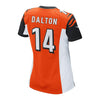 Image of Andy Dalton Cincinnati Bengals Women's Game Jersey - Orange 2019