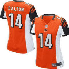 Andy Dalton Cincinnati Bengals Women's Game Jersey - Orange 2019