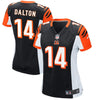 Image of Andy Dalton Cincinnati Bengals Women's Limited Jersey - Black 2019