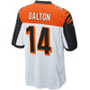 Image of Andy Dalton Cincinnati Bengals Youth Game Jersey - White 2019