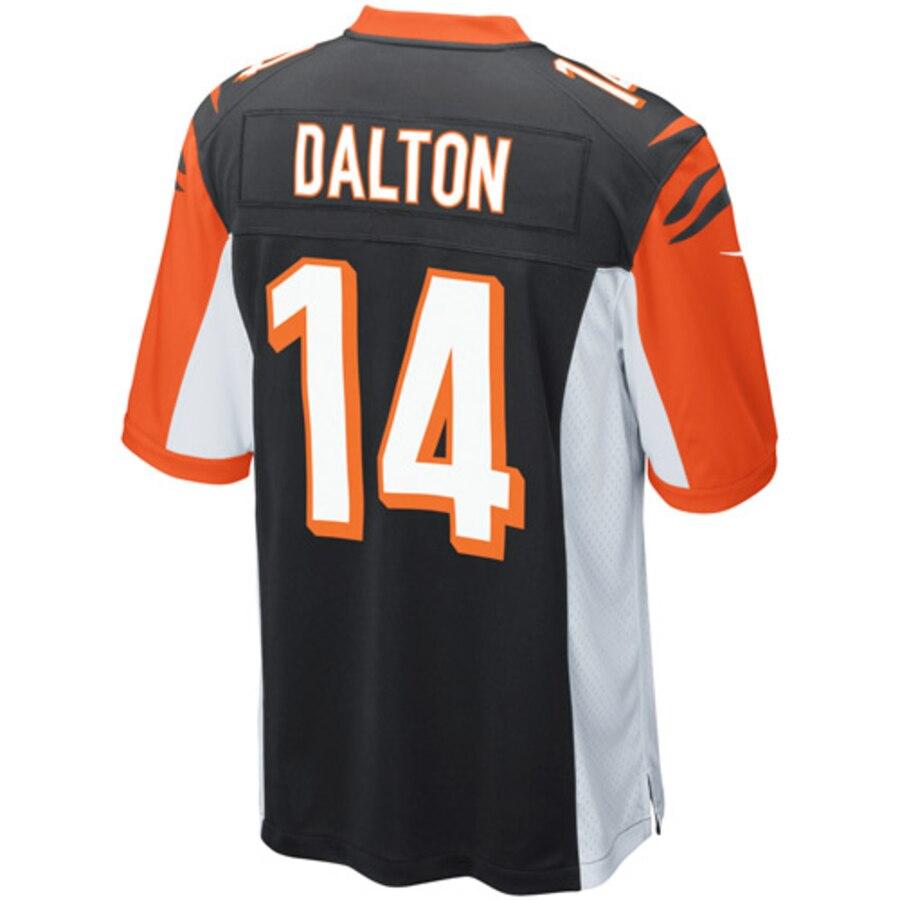 Andy Dalton Cincinnati Bengals Youth Team Color Game Jersey - Black 2019