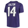 Image of Andy Dalton TCU Horned Frogs Alumni Player Jersey – Purple 2019