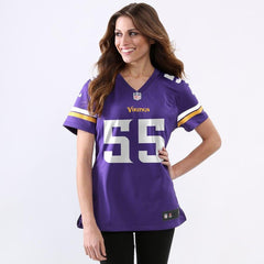 Anthony Barr Minnesota Vikings Women's Game Jersey - Purple 2019