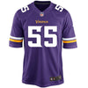 Image of Anthony Barr Minnesota Vikings Youth Team Color Game Jersey - Purple 2019