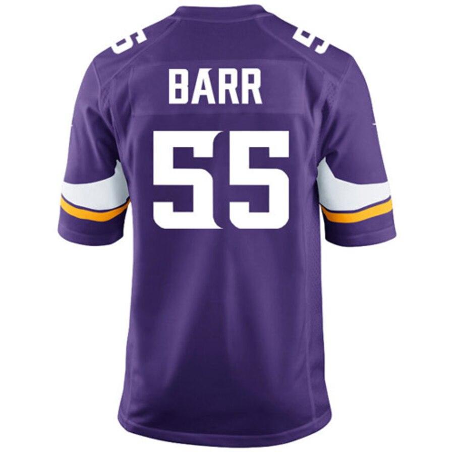 Anthony Barr Minnesota Vikings Youth Team Color Game Jersey - Purple 2019