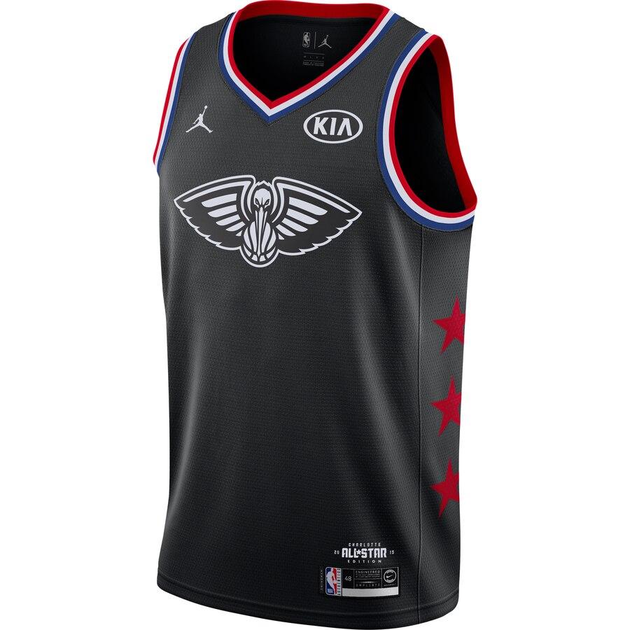 Anthony Davis New Orleans Pelicans Jordan Brand 2019 NBA All-Star Game Finished Swingman Jersey – Black 2019