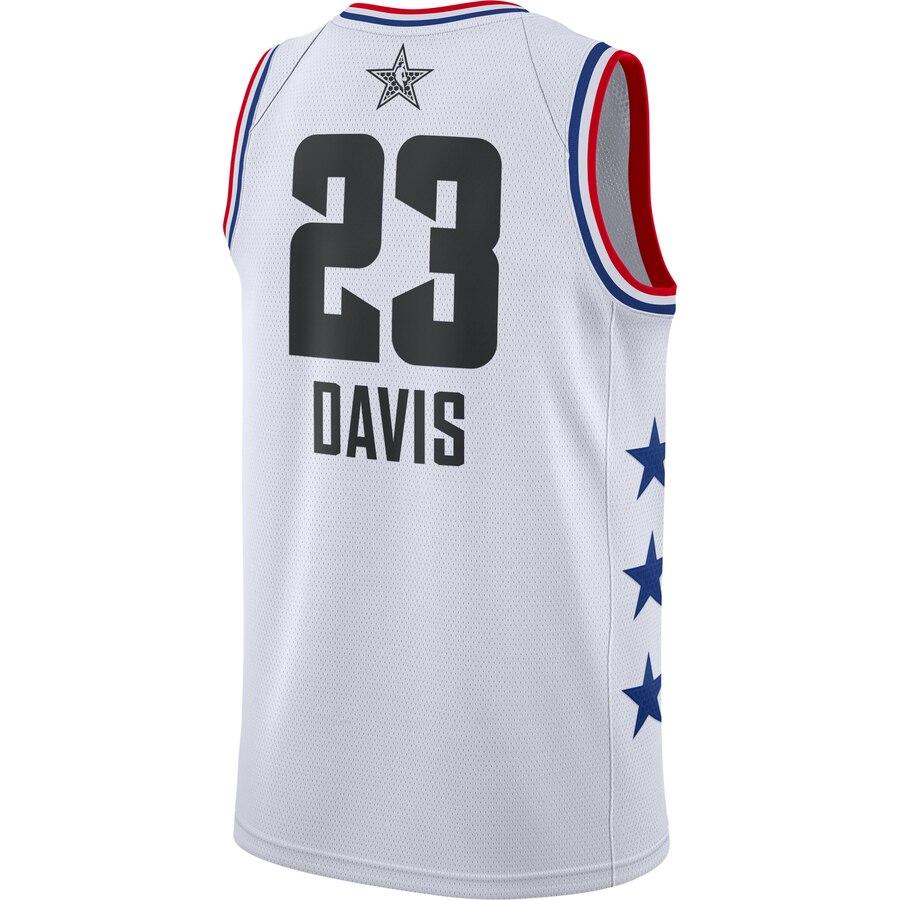 Anthony Davis New Orleans Pelicans Jordan Brand 2019 NBA All-Star Game Finished Swingman Jersey – White 2019