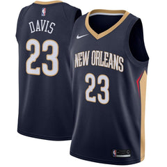 Anthony Davis New Orleans Pelicans Swingman Jersey Navy - Icon Edition 2019