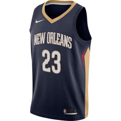 Anthony Davis New Orleans Pelicans Swingman Jersey Navy - Icon Edition 2019