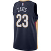 Image of Anthony Davis New Orleans Pelicans Swingman Jersey Navy - Icon Edition 2019