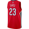 Image of Anthony Davis New Orleans Pelicans Swingman Jersey - Statement Edition – Red 2019