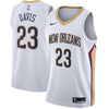 Image of Anthony Davis New Orleans Pelicans Swingman Jersey White - Association Edition 2019