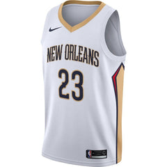 Anthony Davis New Orleans Pelicans Swingman Jersey White - Association Edition 2019