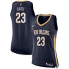 Image of Anthony Davis New Orleans Pelicans Women's Swingman Jersey - Navy - Icon Edition 2019