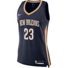 Anthony Davis New Orleans Pelicans Women's Swingman Jersey - Navy - Icon Edition 2019