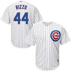 Anthony Rizzo Chicago Cubs Majestic Cool Base Player Jersey - White 2019