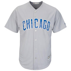 Anthony Rizzo Chicago Cubs Majestic Official Cool Base Player Jersey - Gray 2019