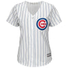 Image of Anthony Rizzo Chicago Cubs Majestic Women's Cool Base Player Jersey - White 2019