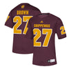 Image of Antonio Brown Central Michigan Chippewas  NFLPA Alumni Chase Replica Jersey - Maroon 2019