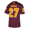 Image of Antonio Brown Central Michigan Chippewas  NFLPA Alumni Chase Replica Jersey - Maroon 2019