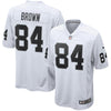 Image of Antonio Brown Oakland Raiders Game Jersey – White 2019