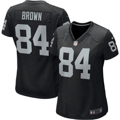 Antonio Brown Oakland Raiders Women's Game Jersey – Black 2019