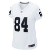 Image of Antonio Brown Oakland Raiders Women's Game Jersey – White 2019