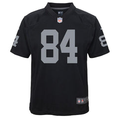 Antonio Brown Oakland Raiders Youth Game Jersey – Black 2019