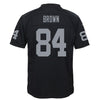 Image of Antonio Brown Oakland Raiders Youth Game Jersey – Black 2019