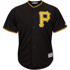 Antonio Brown Pittsburgh Pirates Majestic x MLB Crossover Cool Base Player Jersey - Black 2019