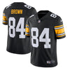 Image of Antonio Brown Pittsburgh Steelers Alternate Vapor Untouchable Limited Jersey – Black 2019