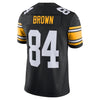 Image of Antonio Brown Pittsburgh Steelers Alternate Vapor Untouchable Limited Jersey – Black 2019