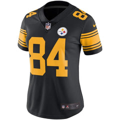 Antonio Brown Pittsburgh Steelers Women's Color Rush Limited Jersey - Black 2019