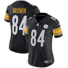 Antonio Brown Pittsburgh Steelers Women's Vapor Untouchable Limited Player Jersey - Black 2019