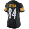 Image of Antonio Brown Pittsburgh Steelers Women's Vapor Untouchable Limited Player Jersey - Black 2019