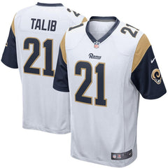 Aqib Talib Los Angeles Rams Game Jersey – White 2019